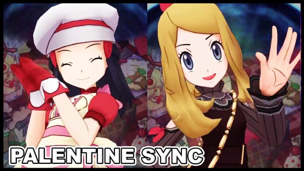 Palentines Serena & Whimsicott + Dawn & Alcremie Sync Move Animations! | Pokemon Masters EX