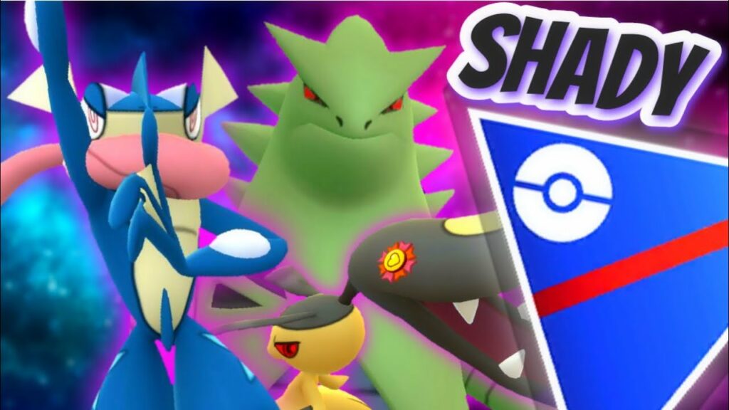 Greninja & Shadow Tyranitar in GO Battle League Pokemon GO // So glassy but hardest hitting around!
