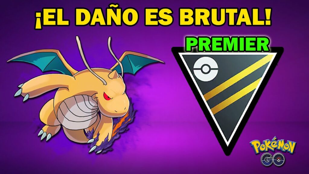 DRAGONITE OSCURO SE LUCE con EQUIPAZO en LIGA ULTRA PREMIER GO BATTLE LEAGUE (PvP) - POKEMON GO