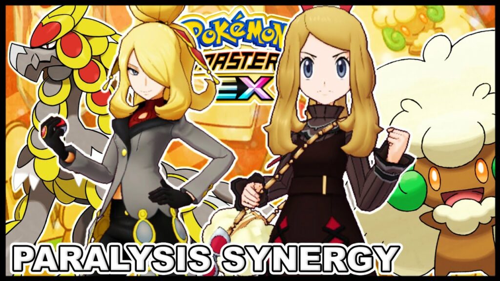 Paralysis Synergy! Palentines Serena + SS Cynthia Combo! | Pokemon Masters EX