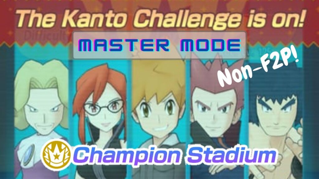 7500 Points Master Mode - Week 18 | Kanto Challenge | Champion Stadium | Pokemon Masters EX