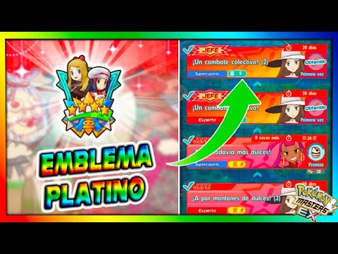EMBLEMA PLATINO - EVENTO SAN VALENTIN - Pokemon Masters Ex