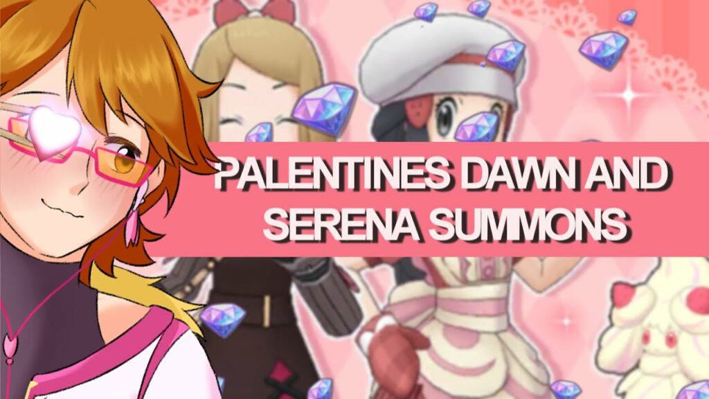 Palentines Dawn And Serena Summons || Pokemon Masters EX