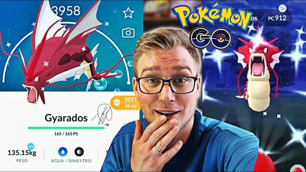 SHINY MEGA GYARADOS I GYARADOSY NA DZIKO W POKEMON GO !