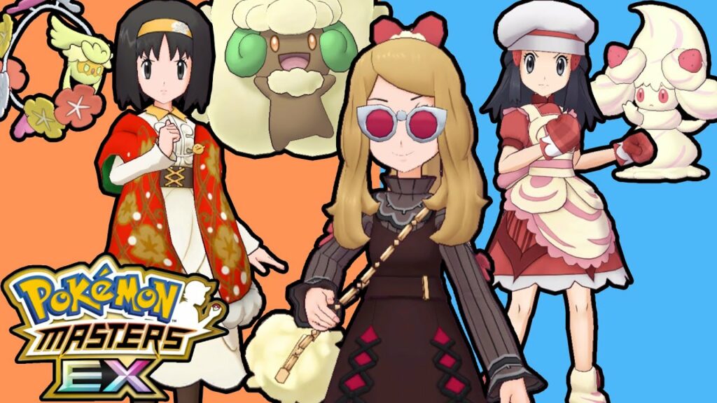 3/5 WHIMSICOTT AND 2/5 ALCREMIE SHOWCASE! | Pokemon Masters EX