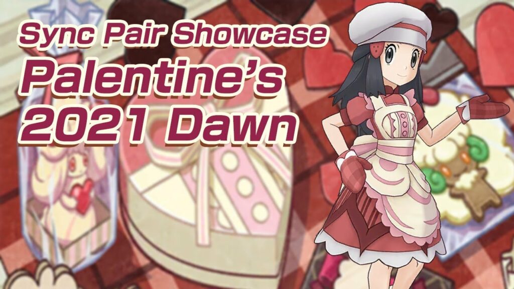 [Pokemon Masters EX] Sync Pair Showcase - Dawn (Palentine's 2021)