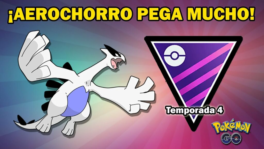 LUGIA CON AEROCHORRO MEJORA y ES TOP en LIGA MASTER GO BATTLE LEAGUE (PvP) RANGO 10 - POKEMON GO