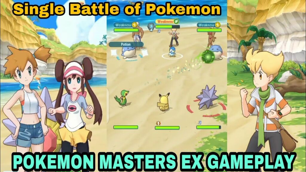 single Battle of pokemon | Pokemon Masters EX Gameplay #shorts