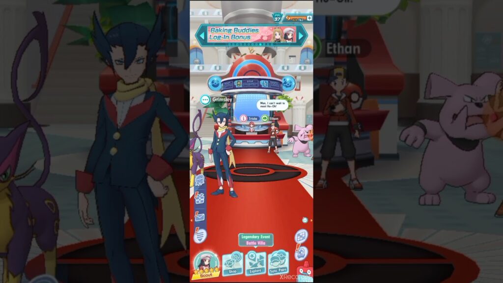Gravity Tries to Get Palentine's Dawn in Pokemon Masters #shorts