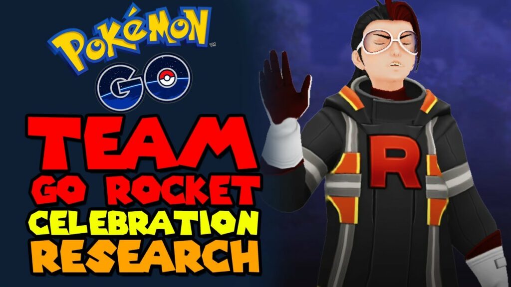 Team GO Rocket Celebration Event Research in Pokemon GO