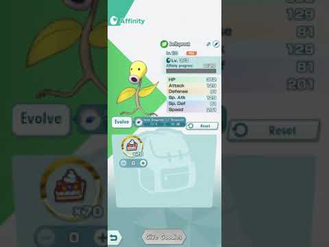 Evolve Shiny Weepinbell - Shiny Victreebel Pokemon Masters EX Indonesia