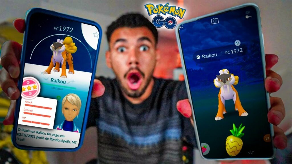 2 RAIKOUS SHINY 100% EM 24 HORAS - POKEMON GO | Cris |