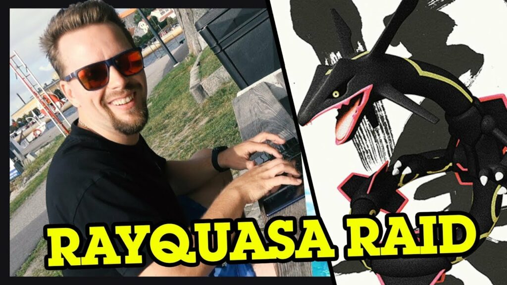RAIDAR EFTER SHINY RAYQUAZA - POKEMON GO
