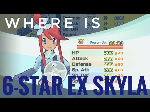 [Pokemon Masters EX] 6-STAR EX SKYLA | Where is She | Sync Pair Support Rally All Missions Complete