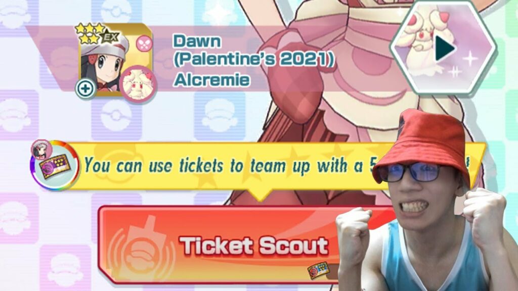 [Pokemon Masters EX] CAN WE FINALLY GET LUCKY IN TIER 5?! Palentine's 2021 Dawn Sync Pair Scout