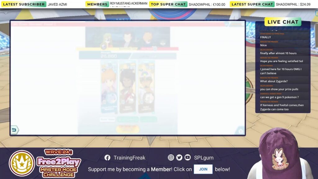 [Pokemon Masters EX] FREE-TO-PLAY MASTER MODE CHALLENGE | Champion Stadium Wave #24
