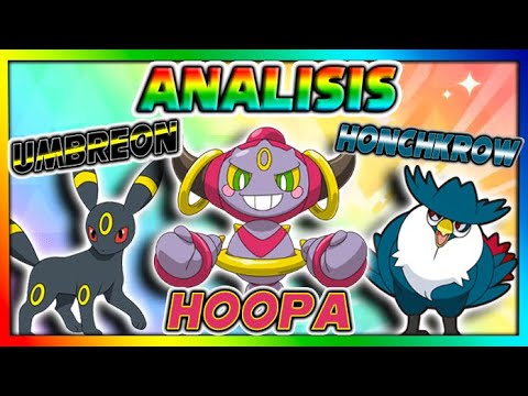 ANALISIS HOOPA, UMBREON Y HONCHKROW - Pokemon Masters Ex
