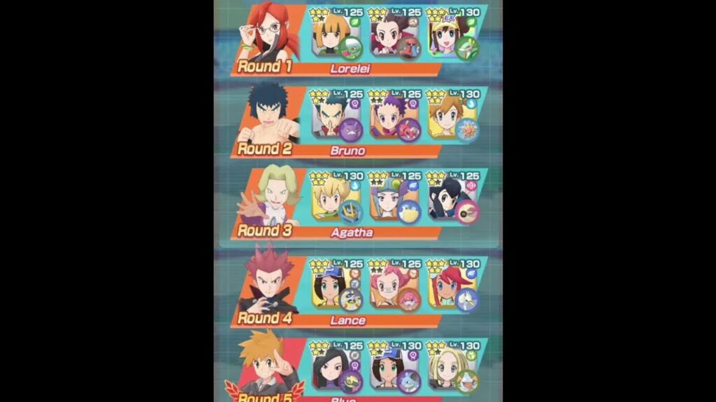 Pokemon Masters - Champion Stadium - Master Mode Kanto #2 - F2P Units (7500 pts)