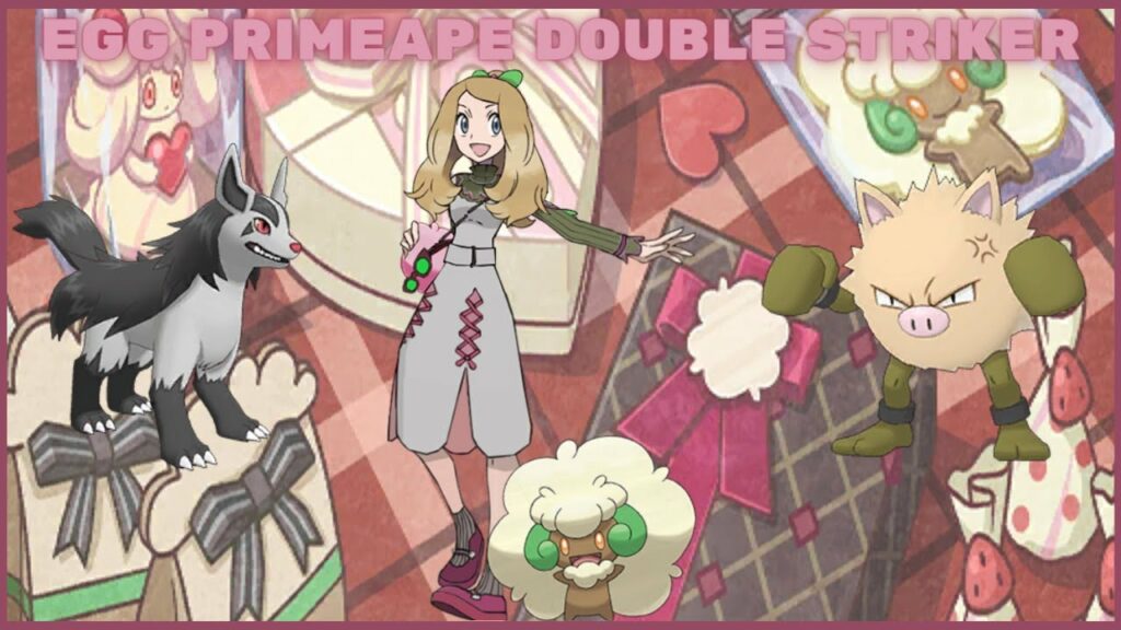 Egg Primeape Support & Double Striker - FFB Baking Buddies | Pokemon Masters EX