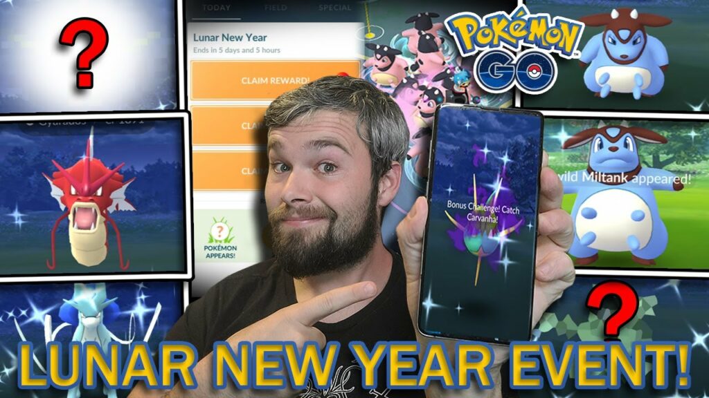 SHINY GYARADOS CAUGHT! SHINY MILTANK SPOTLIGHT SUCCESS! (Pokemon GO Lunar New Year Event)