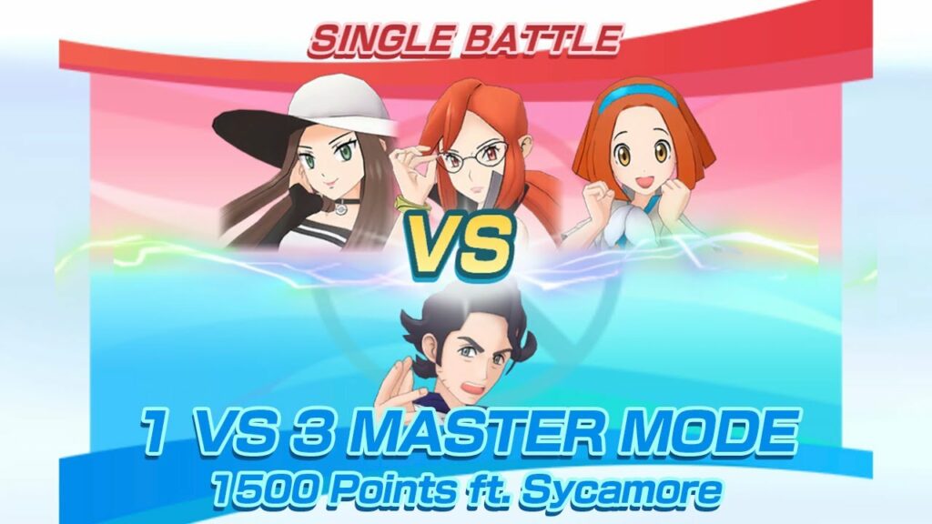 [Pokemon Masters EX] SOLO SYCAMORE & XERNEAS VS LORELEI | 1500 Points Master Mode | Champion Stadium