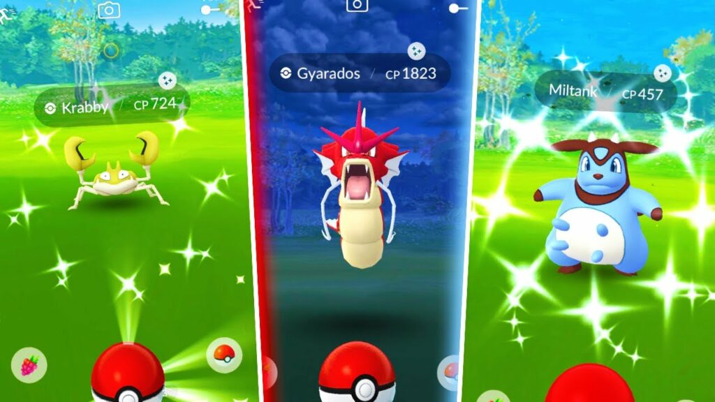 NEW LUNAR EVENT IN POKEMON GO! Shiny Gyarados Spawns & Looking For Shiny Krabby