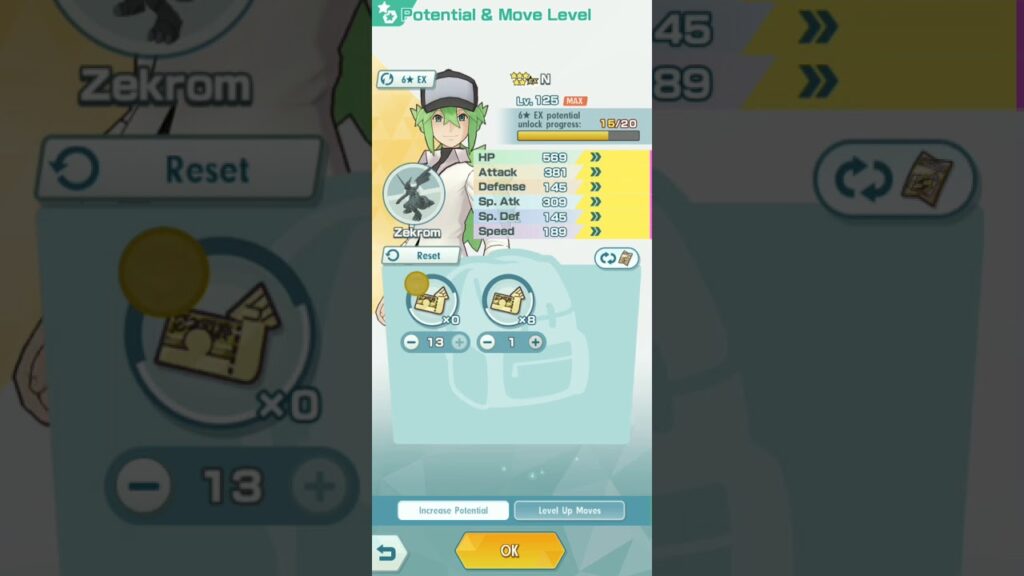 pokemon masters: N is now a six star EX trainer