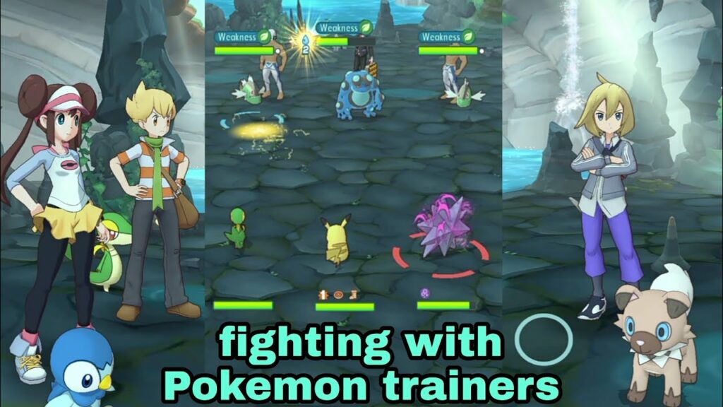 battle with Pokemon trainers | Pokemon Masters EX Gameplay #shorts