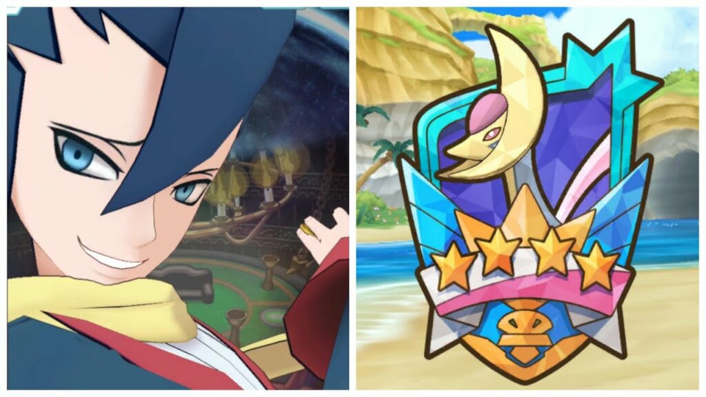 Pokemon Masters EX Legendary Arena: Grimsley Gamble on Cresselia (Season 12)