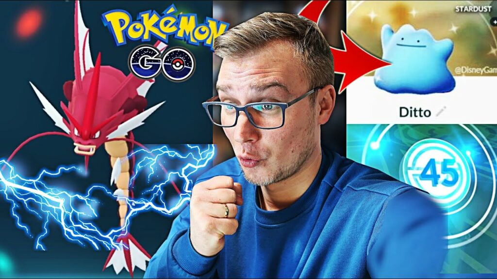 EWOLUCJA W MEGA GYARADOSA ! SHINY DITTO W POKEMON GO !