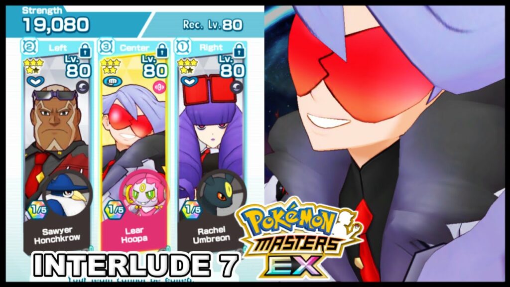 Finally Playing As Lear/Sawyer/Rachel! Pokemon Masters Interlude 7 Story Playthrough!
