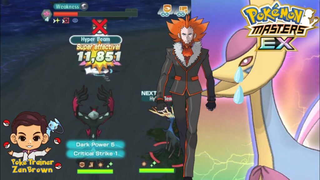 Can 1/5 lYsandre and Yveltal do a thing ? | Legendary Arena Cresselia Very Hard | Pokemon Masters EX