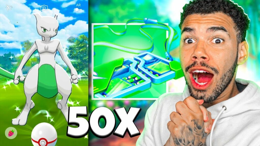 50 RAIDS DE MEWTWO SHINY - POKEMON GO | Cris |