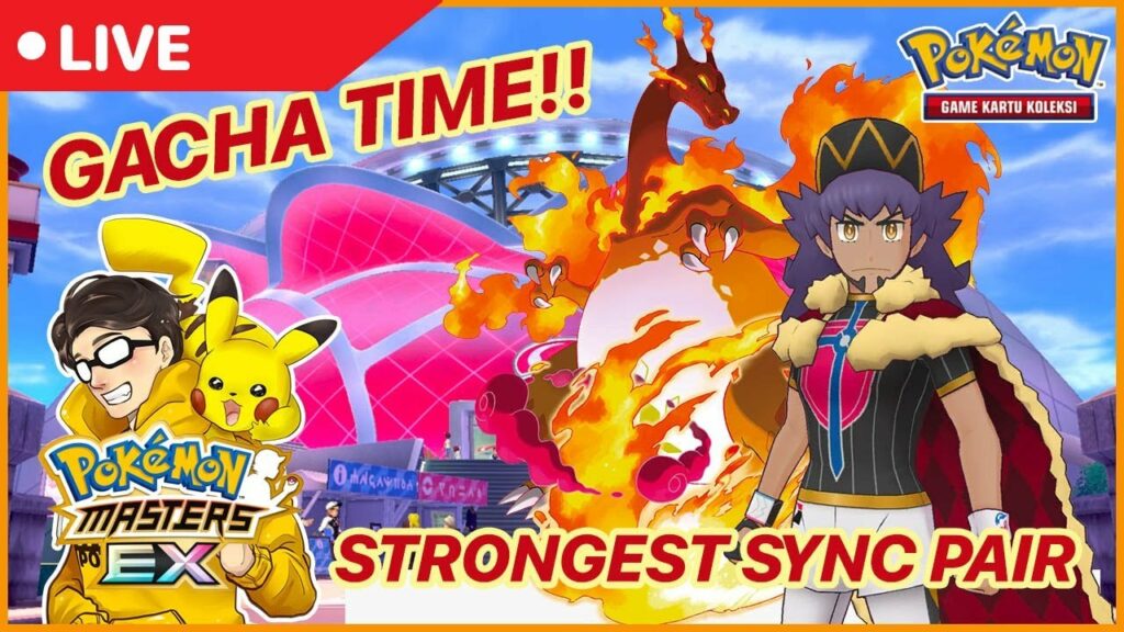 [LIVE] GACHA SYNC PAIR TERKUAT! Leon & Charizard is Here!  - Pokemon Masters EX