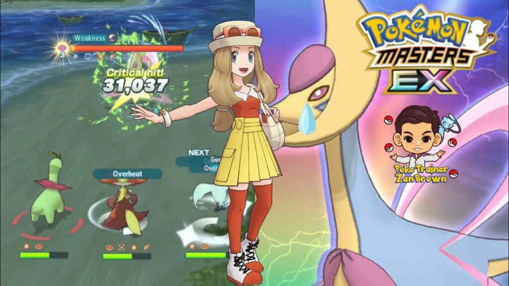 SyncNuke Lyra & Meganium feat DPS Delphox Legendary Arena Cresselia Very Hard | Pokemon Masters Ex