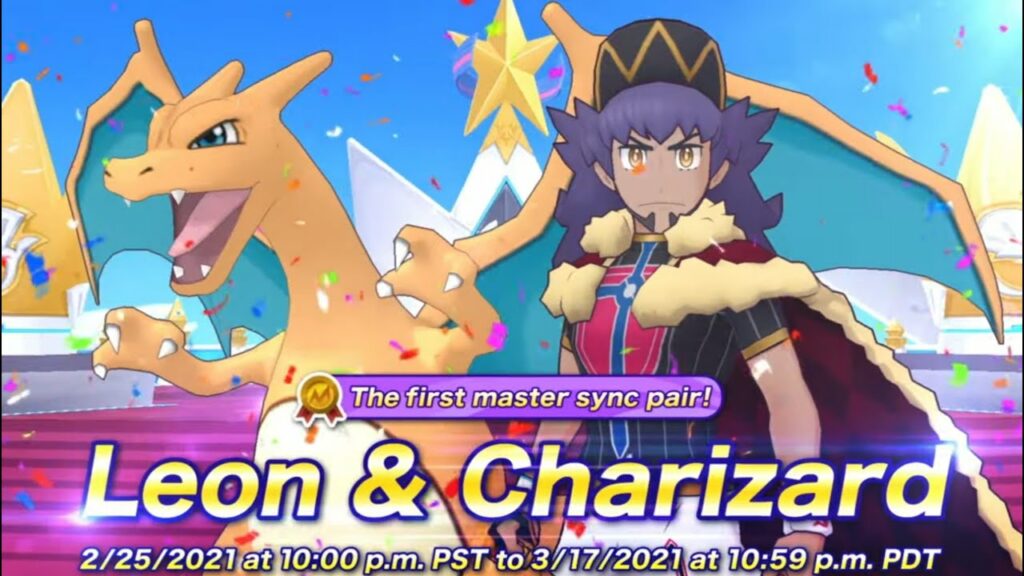 Pokemon Masters EX: Leon & Charizard Showcase Champion Time Full-Force Battle Ultra-Hard 3 Vs 9