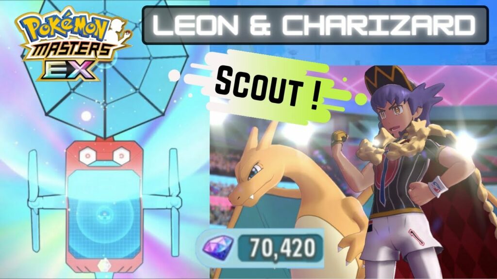 LEON & CHARIZARD SCOUT | 1.5 ANNIVERSARY SUMMON | Pokemon Masters