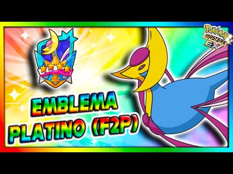 EMBLEMA PLATINO (F2P) FACILISIMO!! VS CRESSELIA - Pokemon Masters Ex