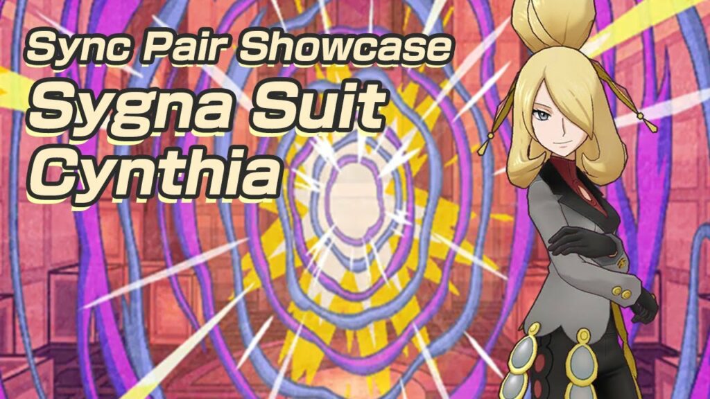 [Pokemon Masters EX] Sync Pair Showcase - Sygna Suit Cynthia