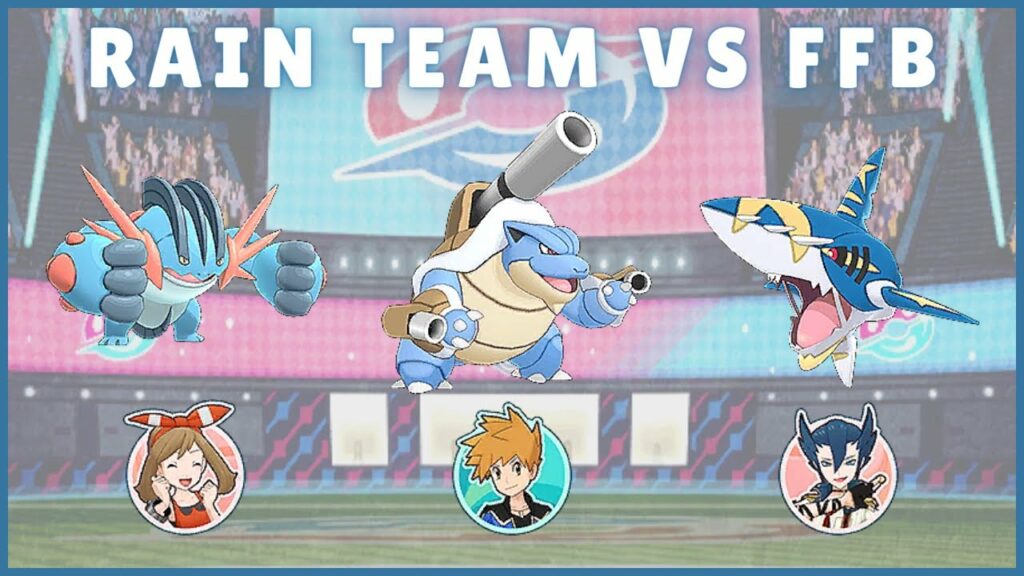 Rain Team Pre-Sync Clear FFB (Champion Time) | Pokemon Masters EX