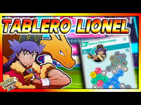 TABLERO LIONEL Y CHARIZARD - Sync Grid - Pokemon Masters Ex