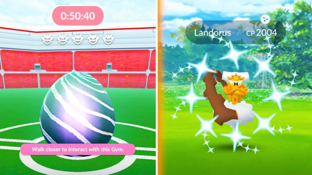 NEW SHINY LEGENDARY RAID BOSS IN POKEMON GO! Shiny Landorus Release!