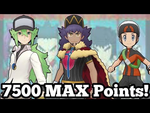 MAX 7500 Points! Champion Stadium Johto Challenge Master Mode | Pokemon Masters EX