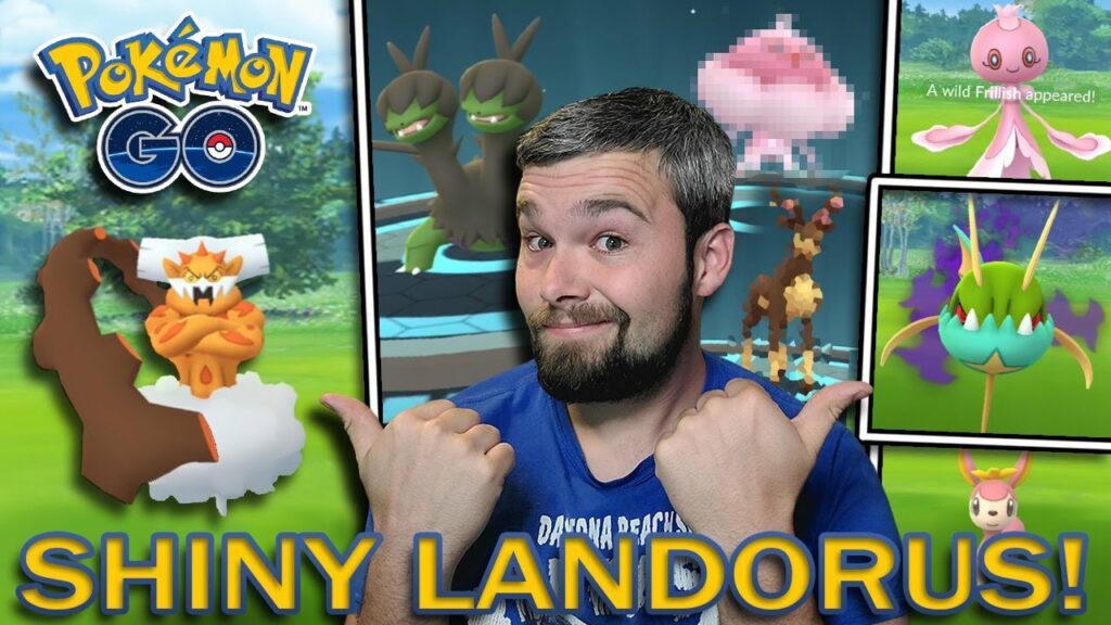 SHINY LANDORUS CAUGHT! NEW FORMS & EVOLUTIONS! (Pokemon GO)