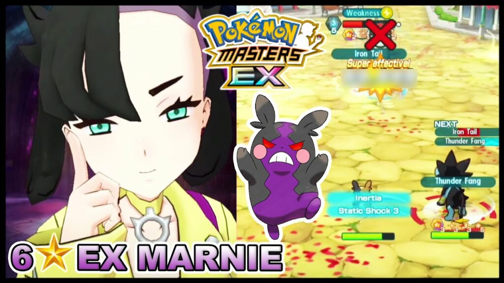 Highest Sync Nuke In The Game? 6 Star EX Marnie & Morpeko Showcase! | Pokemon Masters EX