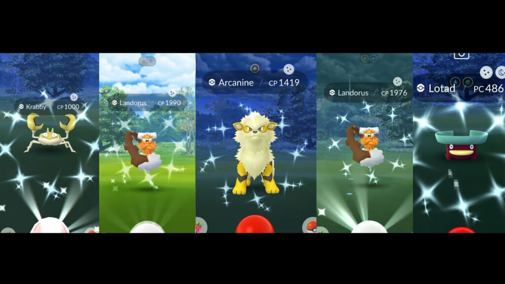 Wild Shiny Arcanine and More Shiny Landorus! - Pokemon GO Shiny Compilation #233
