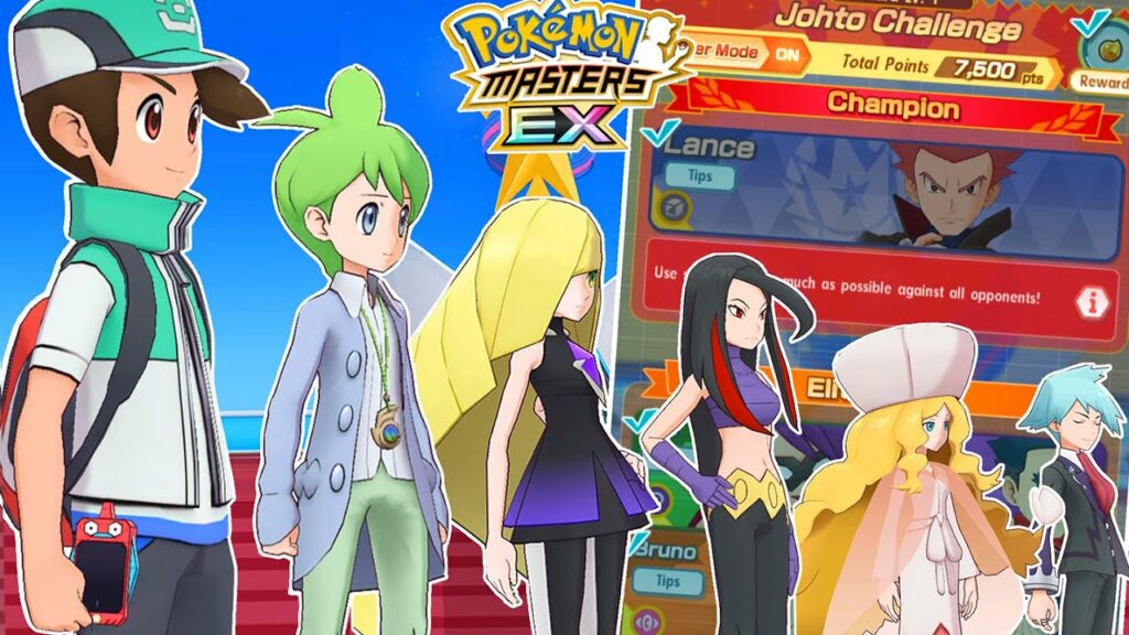 7500 Johto Champion Stadium Week 2 Master Mode | Pokemon Masters EX