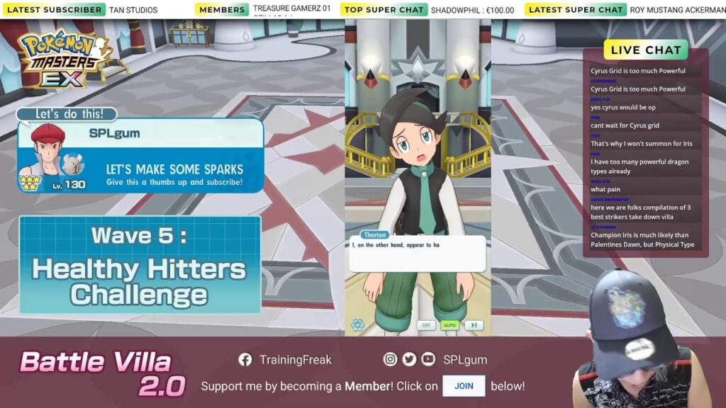 [Pokemon Masters EX] Battle Villa 2.0 - Wave 5 (Healthy Hitters Challenge)