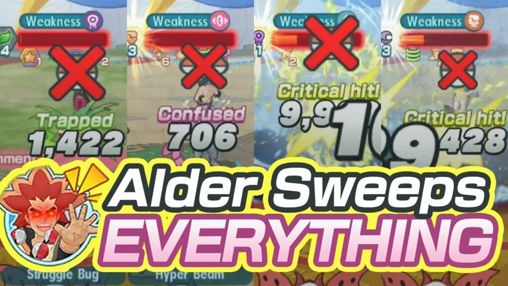[Pokemon Masters EX] NOTHING CAN STOP ALDER!! | Master Mode 1500 Points | Champion Stadium - Wave 28