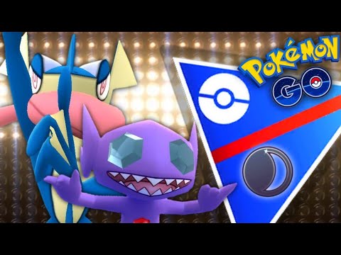 Greninja & XL Sableye in the GO Battle League Shadows Pokemon GO // Greninja spam & hits hard